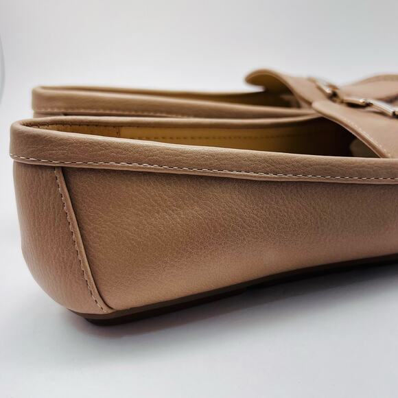 Women's Calvin Klein Light Brown Flat Loafer, Size 8M - Picture 6 of 10